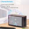 Kalevel Speaker Fabric Black Speaker Grill Cloth Dust Proof Speaker