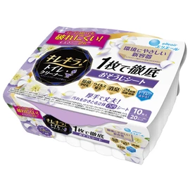 Elleair Kirekira! Toilet Cleaner, Clean Floral Scent, 10 Sheets, Thoroughly Clean with 1 Sheet