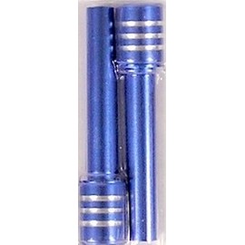 Custom Accessories Billet Aluminum Door Lock Knobs Blue