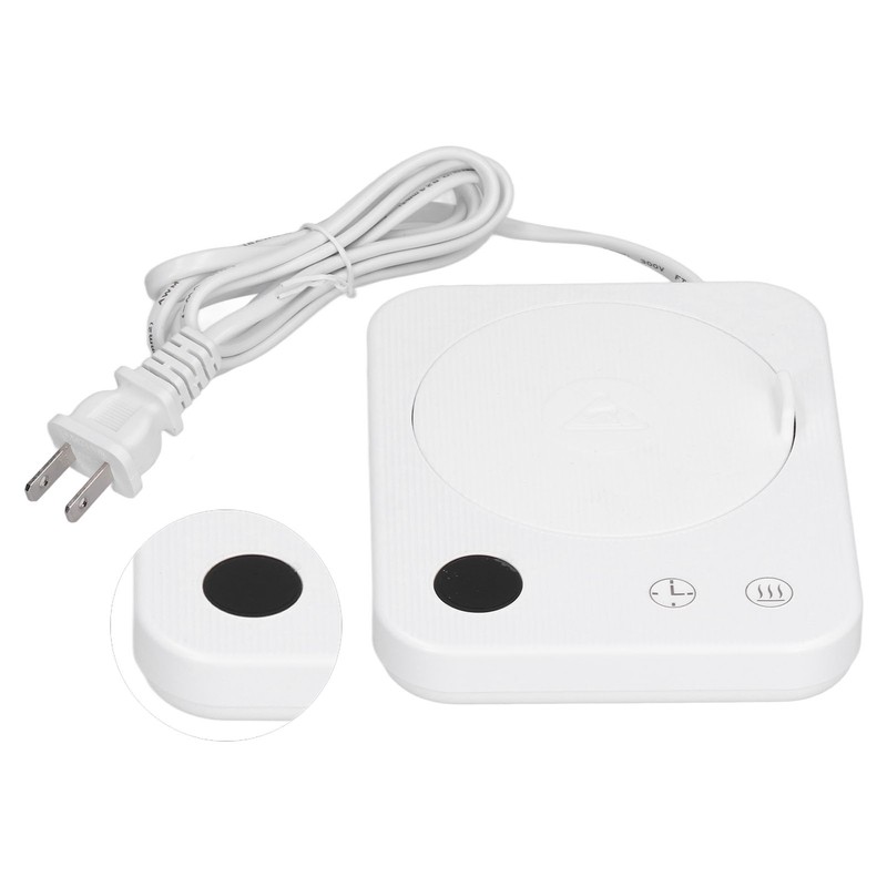 Coffee Warmer White 3 Heating Modes Timing Function Smart Insulation