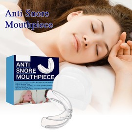 Boxiatil Anti Schnarch Mundstück-Aufbissschiene für Männer und Frauen, Nachtaufbissschienen gegen Zähneknirschen und Schnarchen, Bequeme und Effektive Lösung für eine Ruhige Nachtruhe