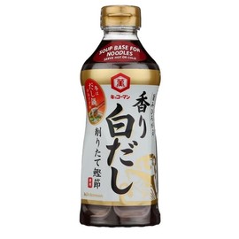 Kikkoman Kaori Shiro Dashi - Soup and Sauce Base for Hot or Cold Noodles - 17 Fl Oz Bottle