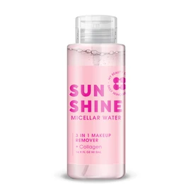 My Beauty Spot Micellar Water for All Skin Types, 3 in 1 Micellar Water Makeup Remover, 16.9 FL OZ, Hydrating Facial Cleanser Eye Makeup Remover + Collagen