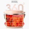Electric Lunch Box 1.2L 360 Degree Fast Heating Washable Portable