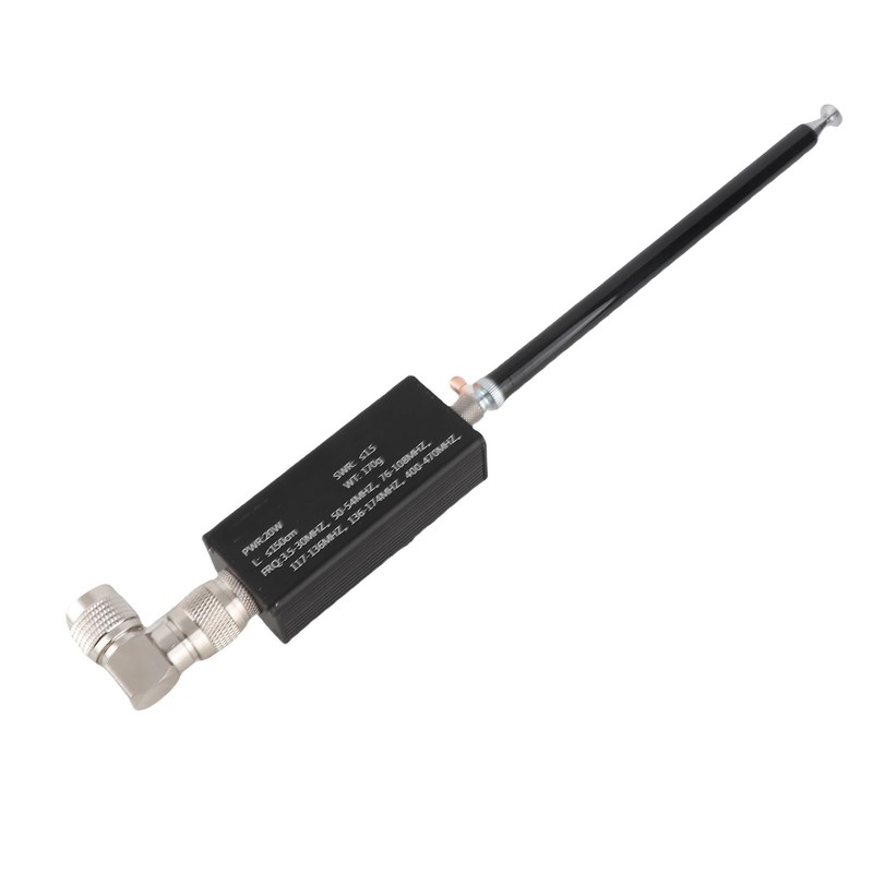 QRP Shortwave Antenna Portable Full Band Tuned Antenna with M4