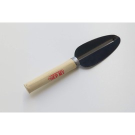 Crude - Asian Peeler Knife - Super Sharp Carbon Steel - Rau Muong, Water Spinach, Small