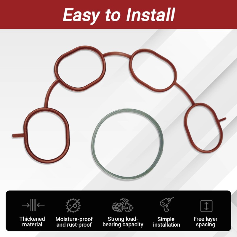 MS 97359 Engine Intake Manifold Gasket Kit Compatible with Nissan