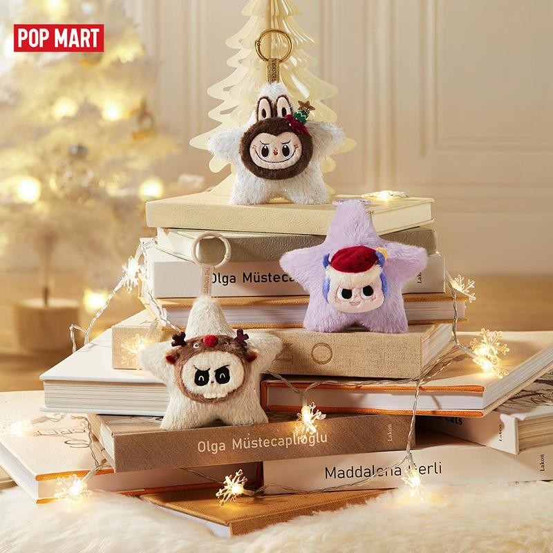 THE MONSTERS Classic Series-Sparkly Plush Pendant Blind Box, Mystery Box