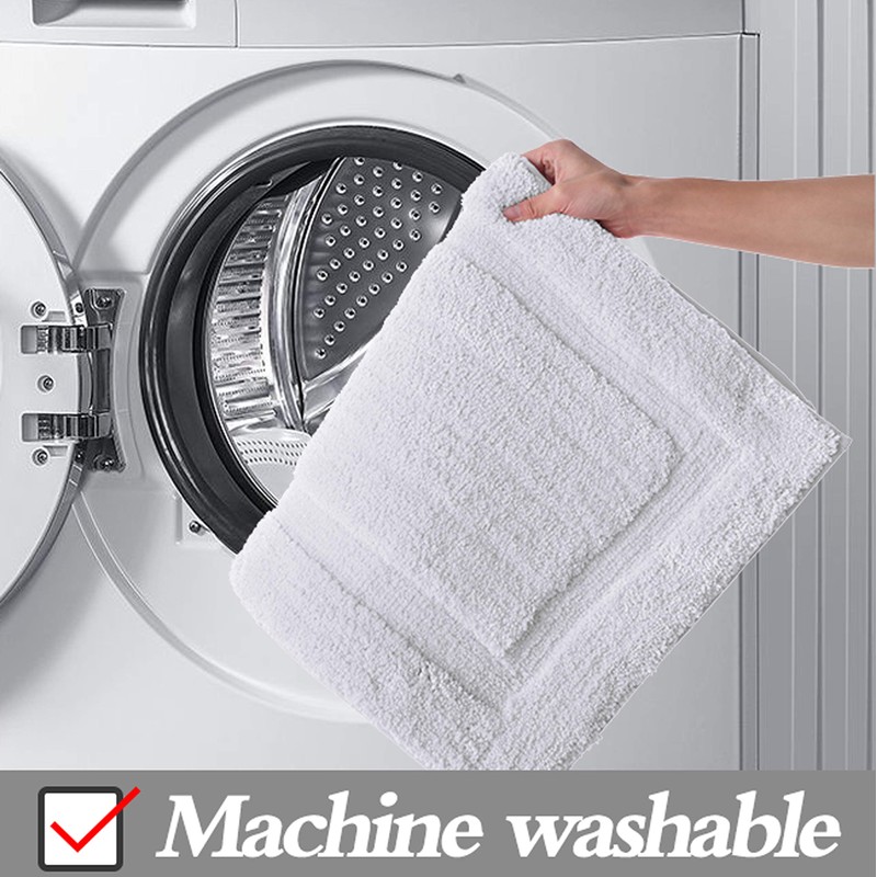 TOMORO Non-Slip Bathroom Rug Super Absorbent Bath Mat Extra Soft