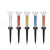 Bnineteenteam 5Pcs Tees Multi-Color, Tees Herramienta de Ayuda práctica de