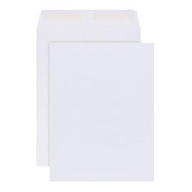 Office Depot Large Format Open-End White Envelopes, 9in. x 12in, Pack of 250, 77635