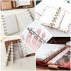 Virtarlux A4 Multi-Hole Ring Binder Hardware, Backless Type, 30 Holes
