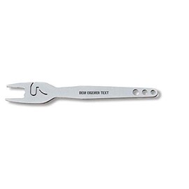 Heavy Metal Fork with Lettering