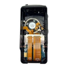 Amazingxiax Black Repair Kit Housing Case Cover with Speaker LCD Display Flex Cable Compatible for XPR3500E