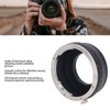Lens Mount Adapter for EF Mount Lens to for M4/3