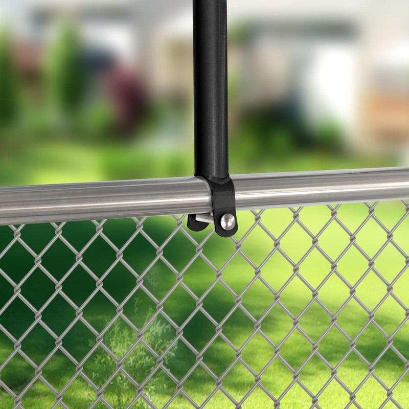 18 Pack Chain Link Fence Extension, 25.2'' Fence Extension Height,