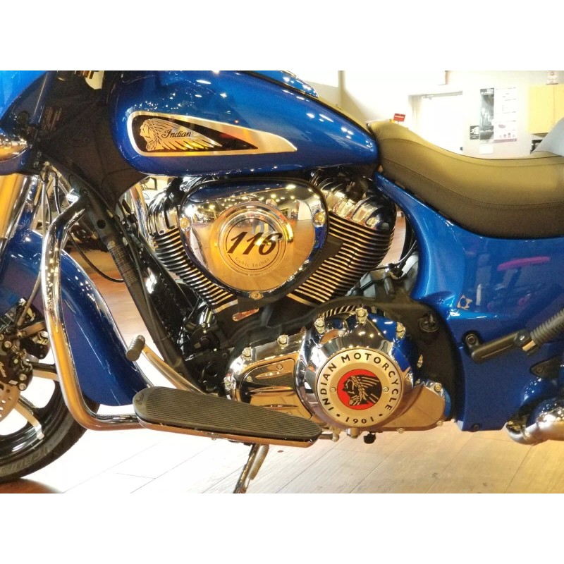 Indian Motorcycle, 116 Engine, Primary Cover Background Decal, Sticker, Emblem