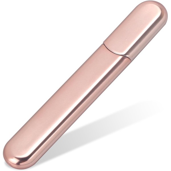 Lima de Uñas de Cristal Premium con Estuche, Lima de
