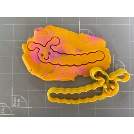 Cookie Cutz Happy Face Baby Worm Cookie Cutter