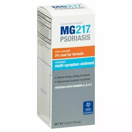 MG 217 Multi Symptom Relief Psoriasis Ointment - 4 oz (Pack Of 2 Jars) 12277050053