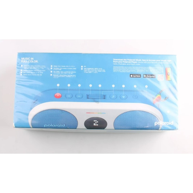 Polaroid P2 Bluetooth Music Player - Blue