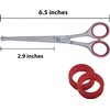 ZAMAHA UK Pet Grooming Scissors with Safety Round Tip, Dog