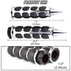 DREAMIZER Universal 1" (25mm) Chrome Spiked Head Motorcycle Hand Grips