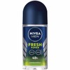 NIVEA Men Fresh Power Roll-On 50ml | 48H Anti-Perspirant &