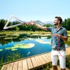 VEVOR 24in Aquatic Weed Rake, 3-Sided Lake Weed Rake with
