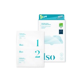 Official ilso Natural Mild Nose Pack 5-Piece Set Pore Care Nose Pack Blackheads Korean Cosmetics