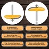 LEATBUY Router Bit Set 3 PCS 1/4 Inch Shank Tongue