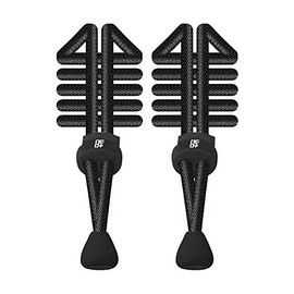 NEO+ Packs of Elastic Lock Shoelaces For Running & Triathlon - UK SELLER (1 SET BLACK)