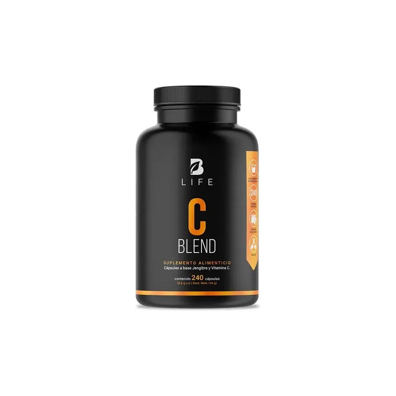 Vitamina Jengibre 240 Cápsulas Apoya Defensas Naturales Energía Bienestar General
