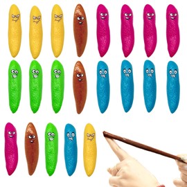 Slingshot Poo Finger Toys Bulk,20Pcs Flying Poo Finger Sling Shot Toy Catapult Toys,Rubber Stretchy Poop Toys,Joke Prank Toys Fun Gag Gifts for Kids Birthday Party Favors Christmas Stocking Stuffers