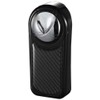 Visol Dobrev V-Flame Black Carbon Fiber 5 Torch Flame Table