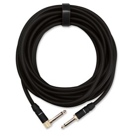 Pronomic Trendline Inst A 6 M Professional Guitar/Instrument Cable Jack/Jack Cable – Premium Quality/24 K Gold Plated Flexible and Robust Sheathing – Black + Cable Chain