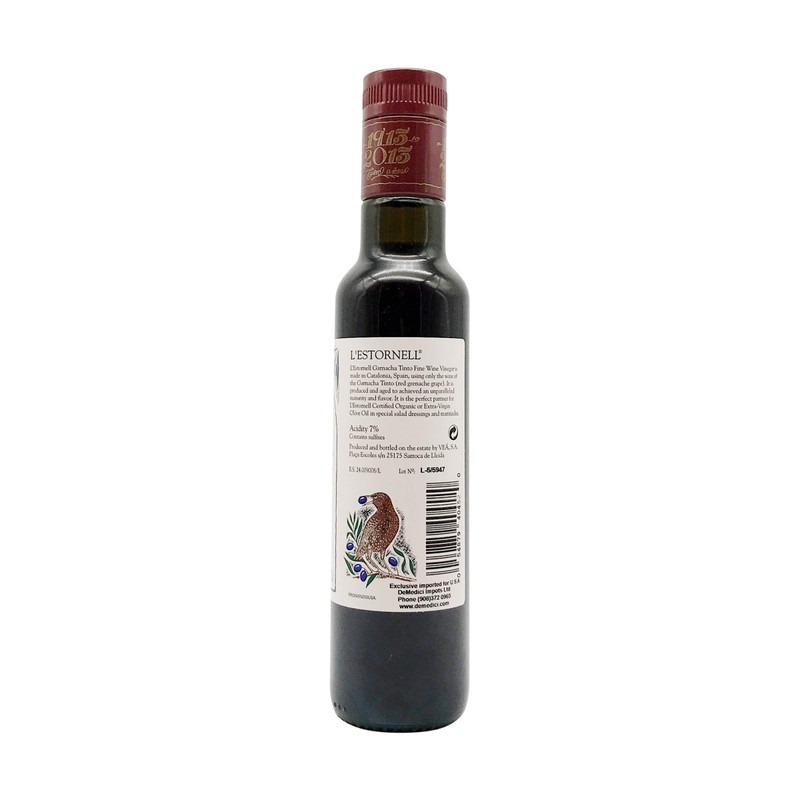 L ESTORNELL Grenache Aged Red Wine Vinegar, 250 ML