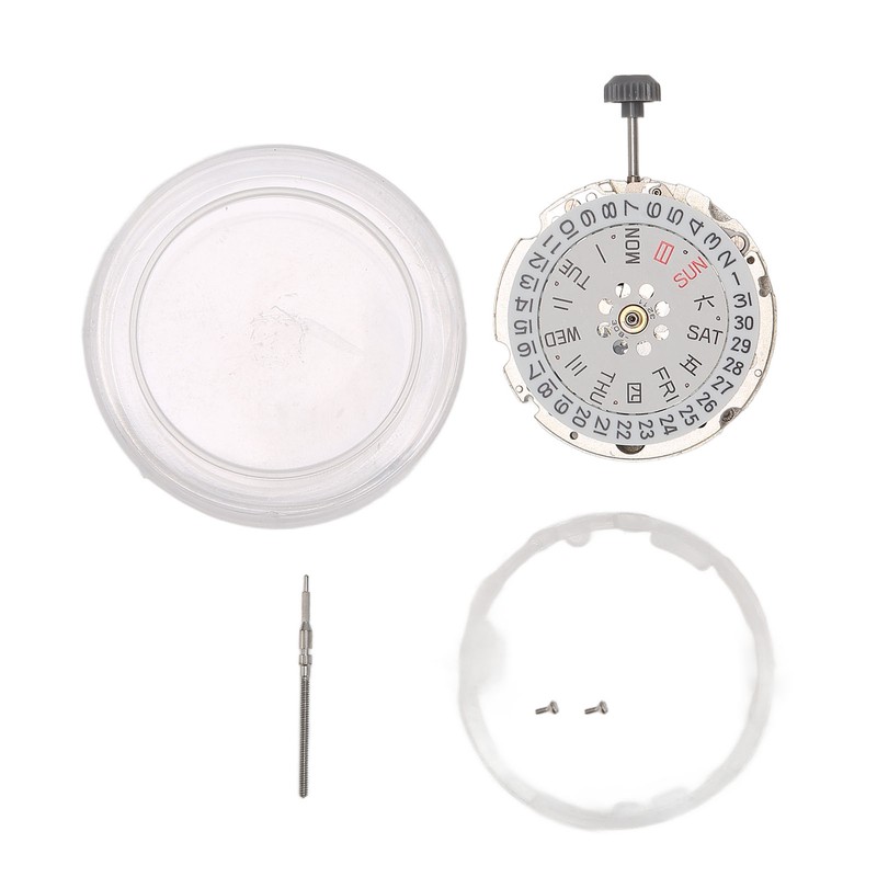 Automatic Watch Movement Professional Alloy Dual Calendar Quartz Watch Movement