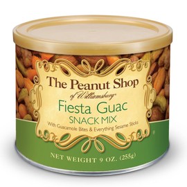 The Peanut Shop of Williamsburg - Fiesta Guac Snack Mix 9oz Tin
