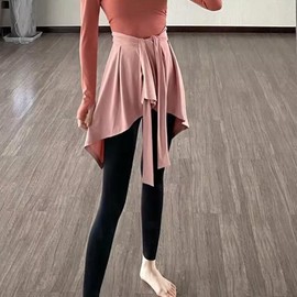 Sports Leggings with Skirt Cover, Yoga & Fitness Wear Nis Mint