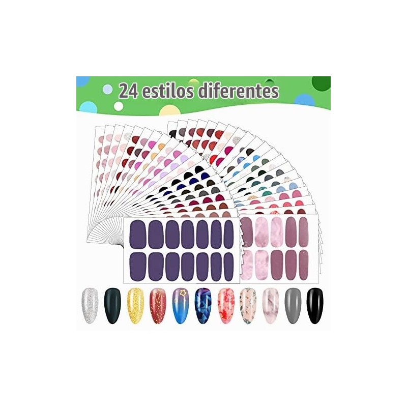 Maitys 560 Piezas 40 Hojas De Envoltura Completa Pegatinas De