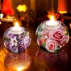 Actvty Tealight Candle Holder Resin Molds, 2 Pcs Sphere Tea