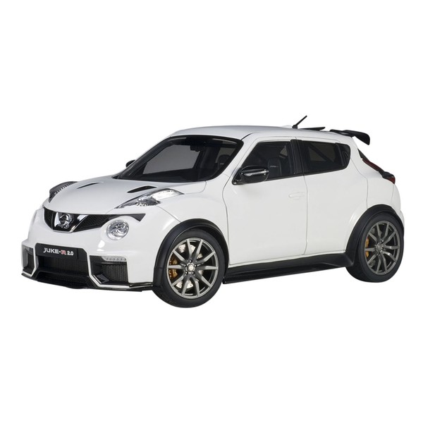 Nissan Juke R 2.0 White 1/18 Model Car by Autoart