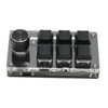 6 Key Mini Keypad with Knob Blue Switch Wired USB