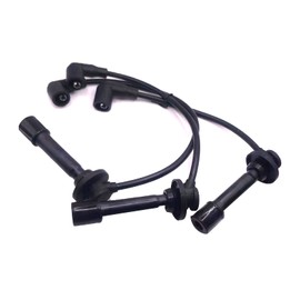 TGGKKPARTS Spark Plug Wire Kit Fit for John Deere 825i, 825i S4 - 3pcs (MIA11722, MIA11723, MIA11724) - Copper Core - Tractor Spark Plug Wire Sets