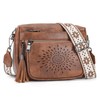 APHISON Crossbody Purse for Women，Small Crossbody Bags Trendy Vegan Leather