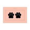 MERCY LONDON Black Paw Glitters Pasties Nipple Covers Stickers for