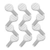 Sosoport 12pcs Stainless Steel Thumb Screws for Air Fryer Rotisserie