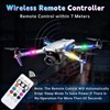 mechazhe 8-Pack Wireless LED Strobe Remote Lights | 8 Colors,