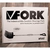 Country Pride Mini Farm Fork with Telescopic Handle, Black